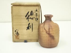 香呂焼　藤井山陽造　徳利（共箱）
